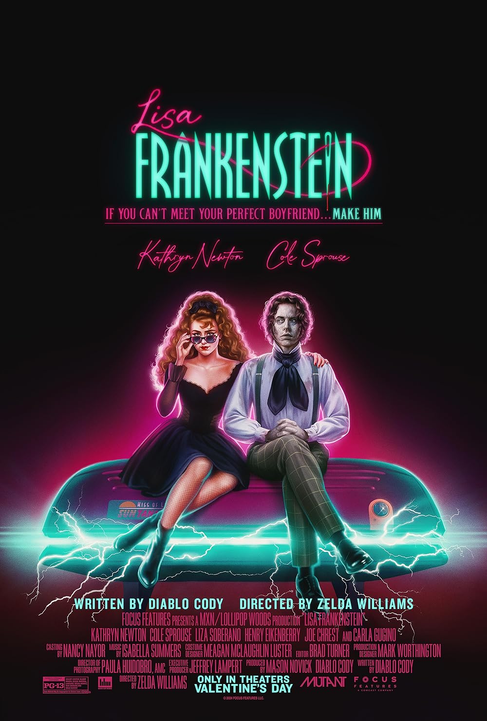 Lisa Frankenstein (2024) 480p HDRip Hindi (HQ Dub OST) Dubbed Movie [400MB]