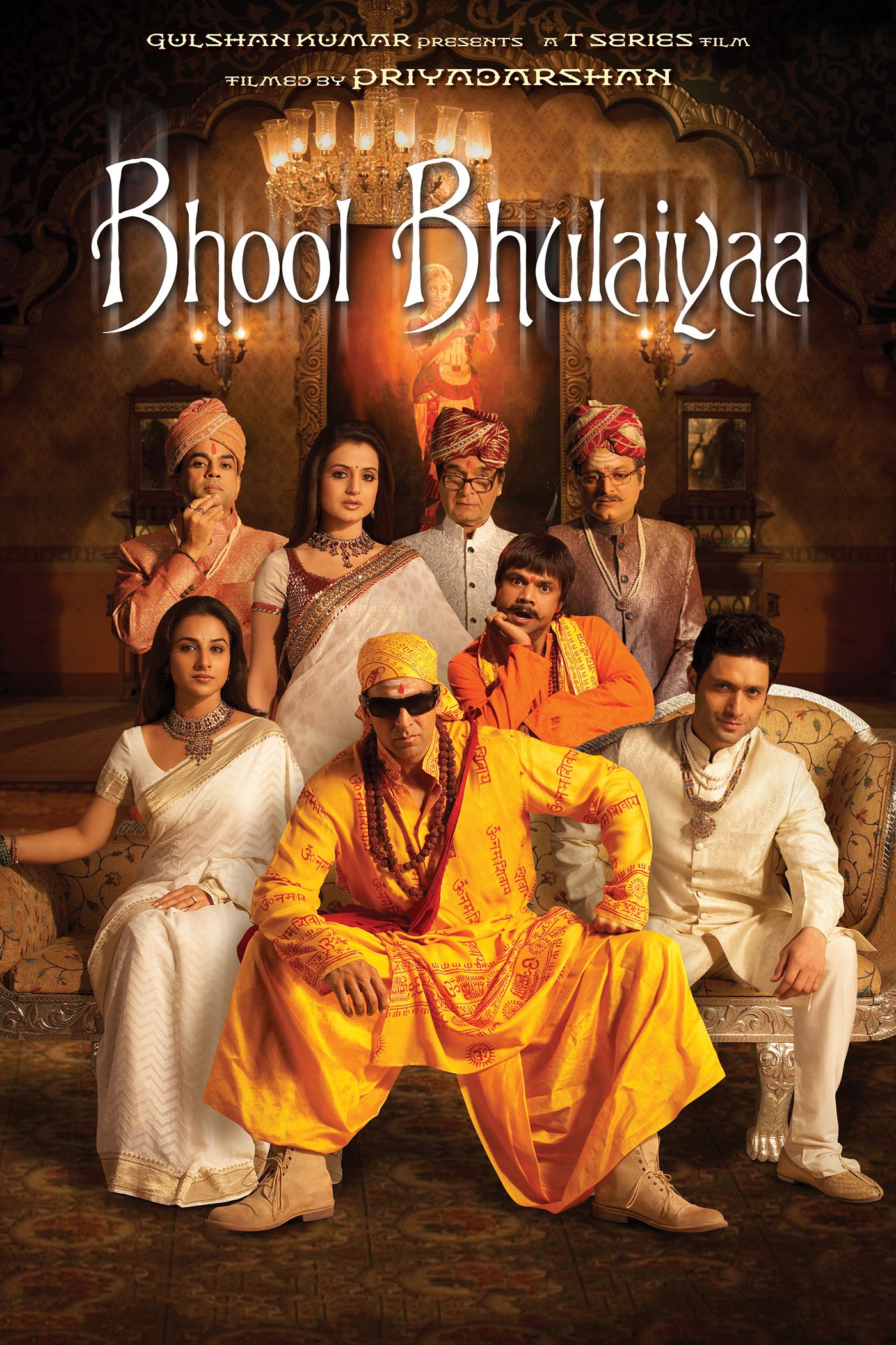  Bhool Bhulaiyaa (2007) 1080p BluRay Full Hindi Movie ESubs [2.8GB]